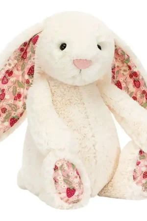Beste Prijs Jellycat Knuffel - Medium+ - 31x12 cm - Blossom Cream Bunny Berr