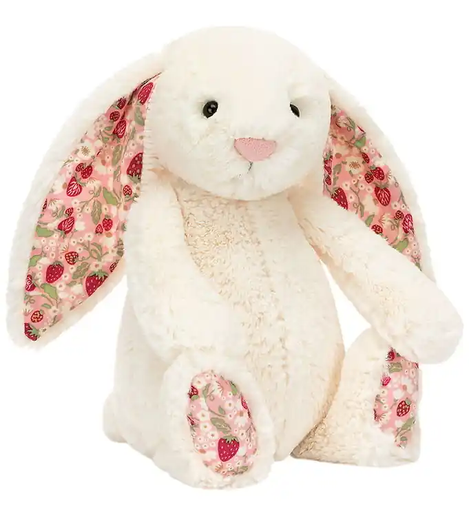 Beste Prijs Jellycat Knuffel - Medium+ - 31x12 cm - Blossom Cream Bunny Berr