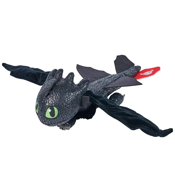 Beperkte Voorraad Dragons Knuffel - Filmdraak - Zwevende knuffel Tandloos - 30cm
