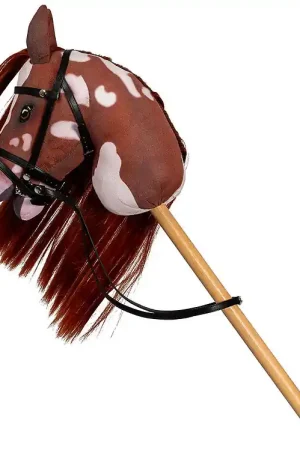 by ASTRUP Hobbypaard - Coco - 68 cm - Kastanje/Wit Betrouwbaar