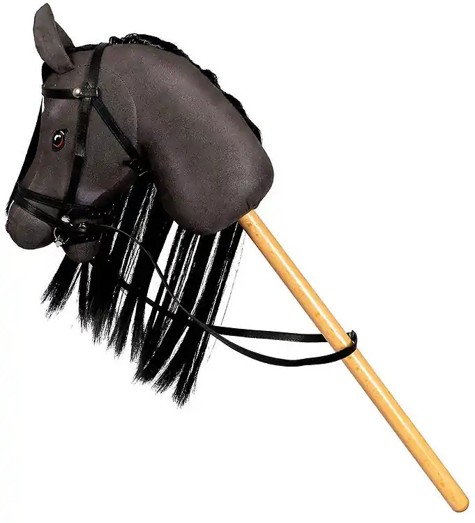 Nu Kopen by ASTRUP Hobbypaard - Thor - 68 cm - Zwart