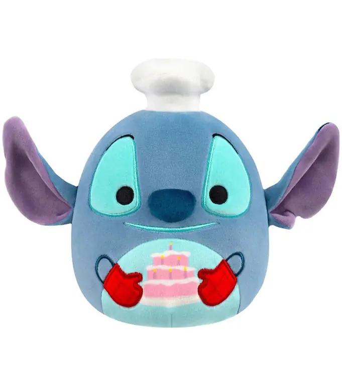 Premium Squishmallows Knuffel - 20 cm - Stitch m. Taart