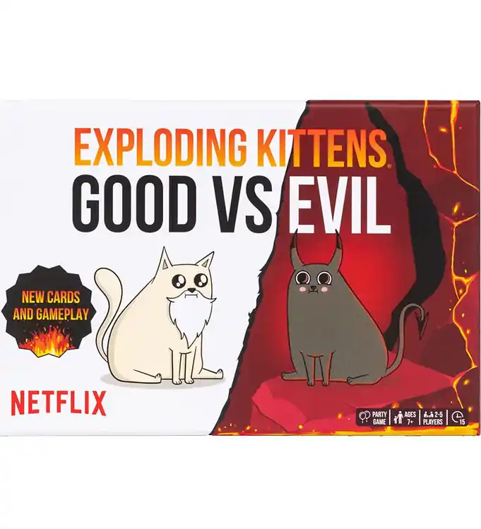 Weekendaanbieding Asmodee Spel - Exploderende Kittens Goed vs Kwaad