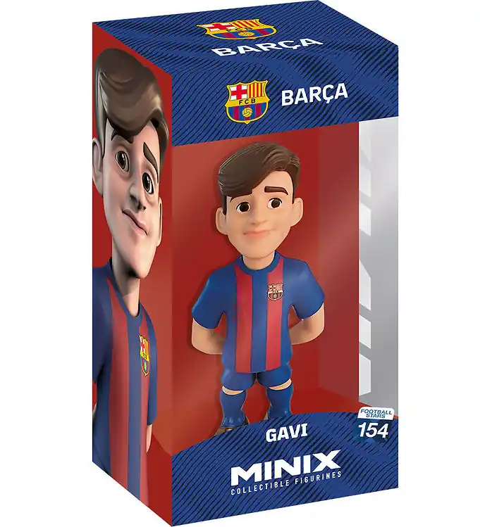 Beperkte Voorraad Minix Figuur - Voetbalsterren - FC Barcelona - Gavi