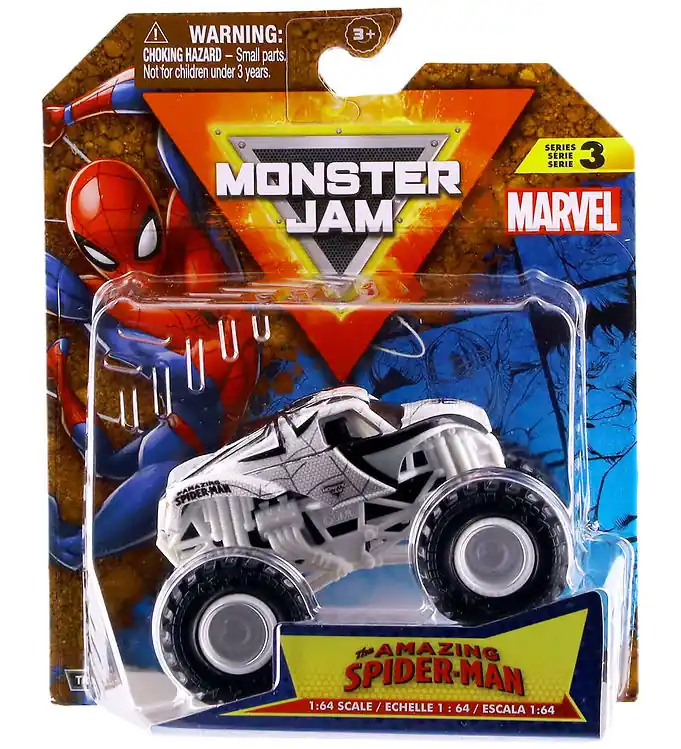 Monster Jam Truck - 1:64 - Marvel - Spider-Man Populair