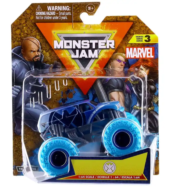 Goedkoop Monster Jam Truck - 1:64 - Marvel - Agenten van Shield