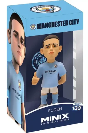 Minix Figuur - Voetbalsterren - Man City - Voet Veilige Betaling