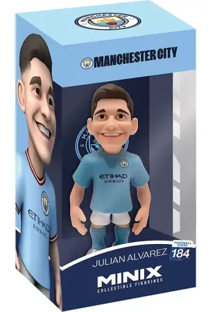 Minix Figuur - Voetbalsterren - Man City - Julian Alvarez Korting
