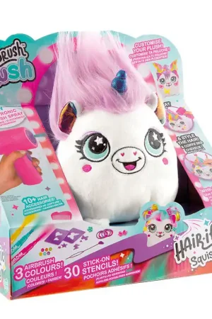 Airbrush Plush Knuffel - 14 cm - Haar'iffic - Princess Gratis Retour