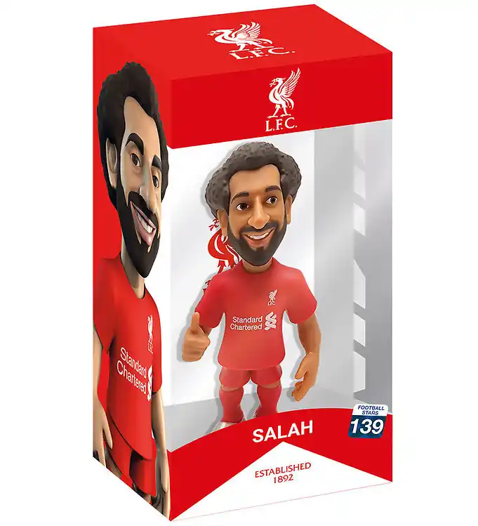 Minix Figuur - Voetbalsterren - Liverpool - Salah Gecertificeerd
