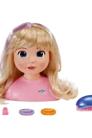 Baby Born Poppenhoofd m. Accessoires - Carla Dagaanbieding