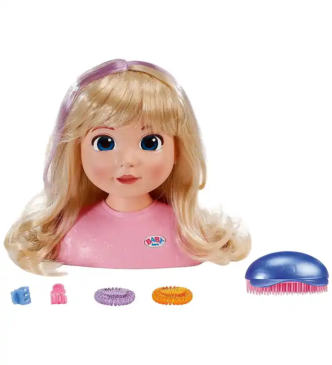 Baby Born Poppenhoofd m. Accessoires - Carla Dagaanbieding