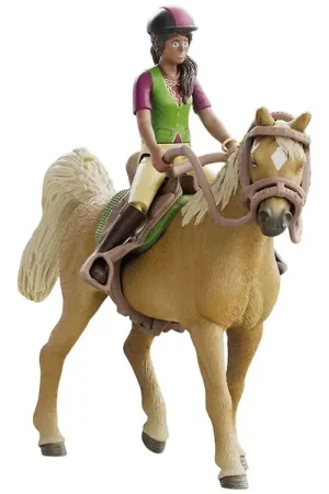 Aanbieding Schleich Horse Club - Sarah & Mysterie - 6 Onderdelen - 42714