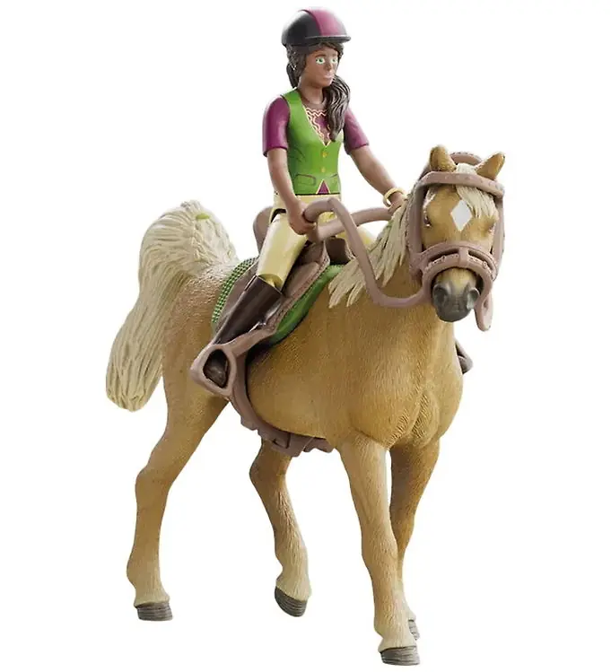 Aanbieding Schleich Horse Club - Sarah & Mysterie - 6 Onderdelen - 42714
