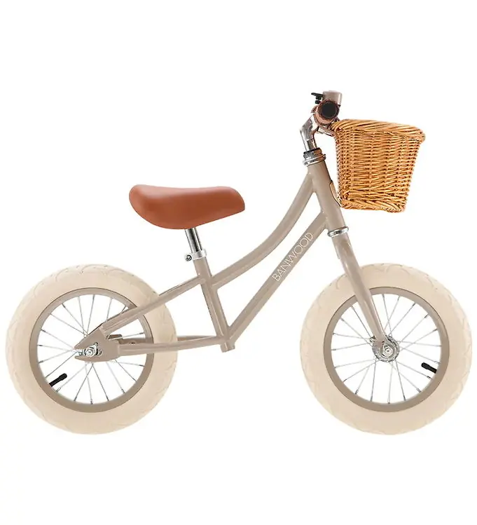 Banwood Loopfiets - First Go! - 3-5 jaar - Beige Laatste Kans