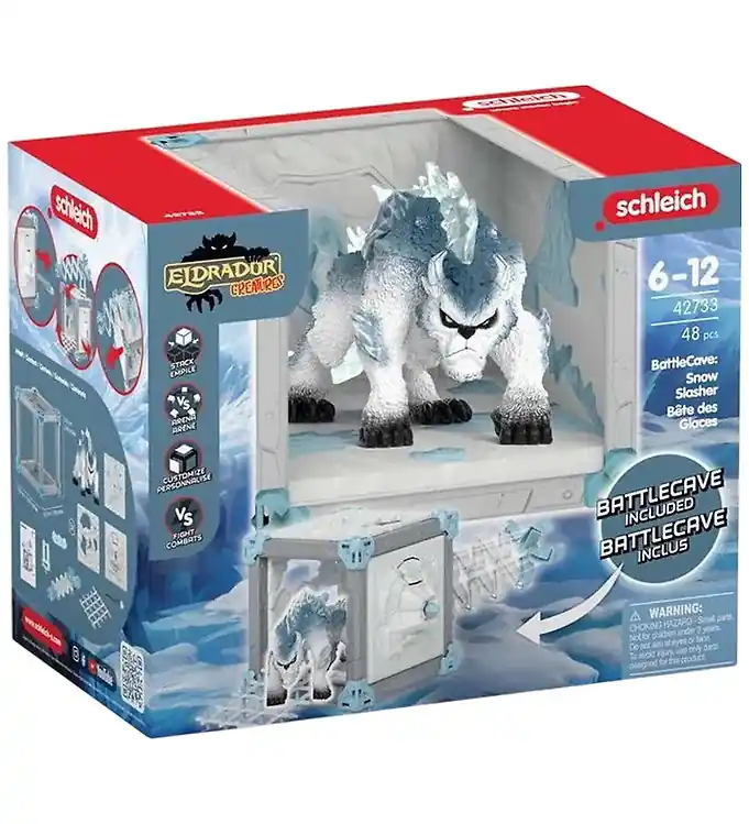 Schleich Eldrador Creatures - BattleCave Snow Slasher - 42733 Snelle Levering