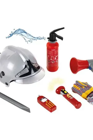 Favoriet Klein Brandweerset - Licht en waternevel - 7 st. - Rood