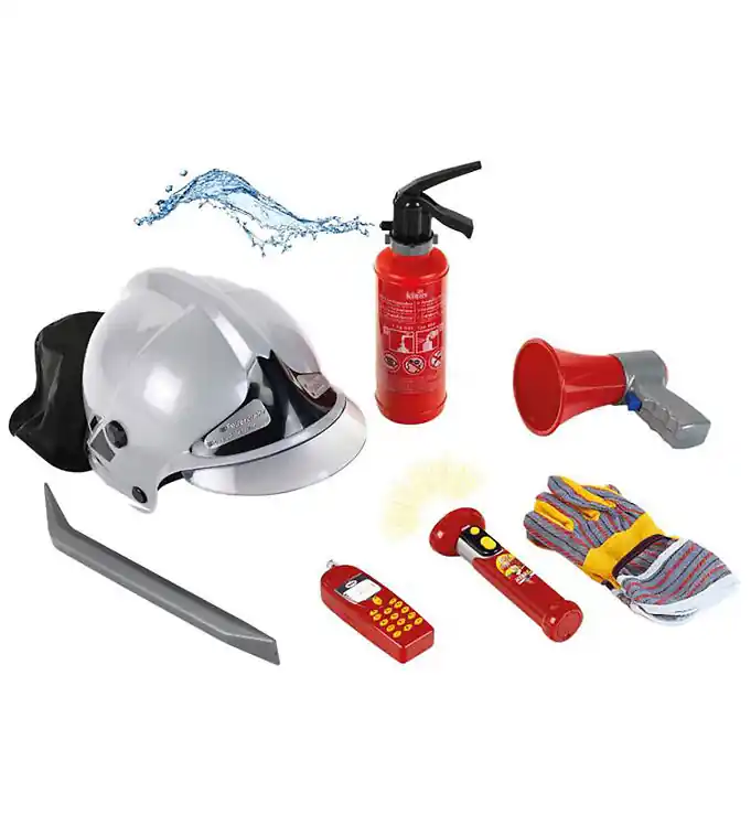 Favoriet Klein Brandweerset - Licht en waternevel - 7 st. - Rood