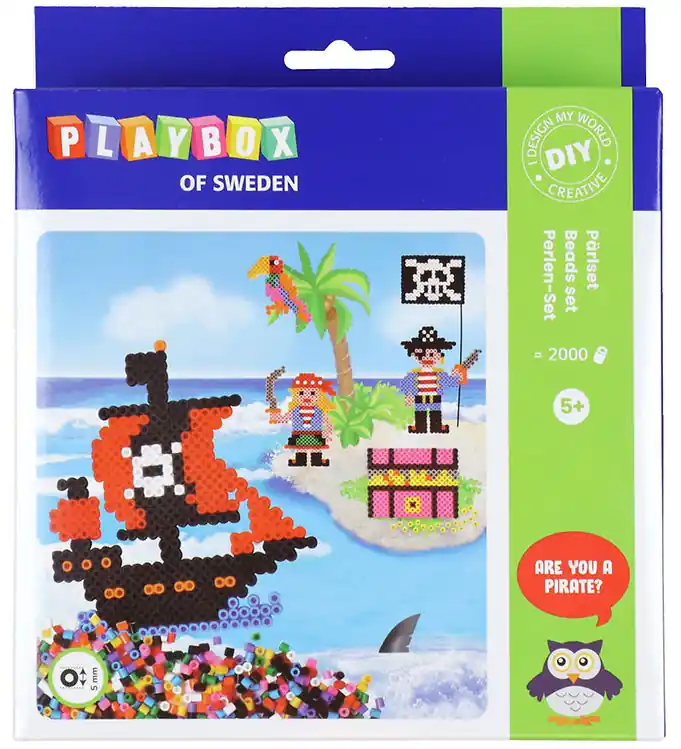 Playbox Kralenset - 2000 st. - Piraten Hoge Kwaliteit
