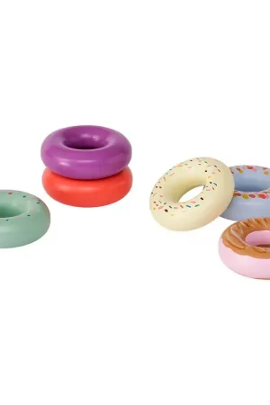 Kids Concept Donuts - 6 st. - Hout Goedkoop