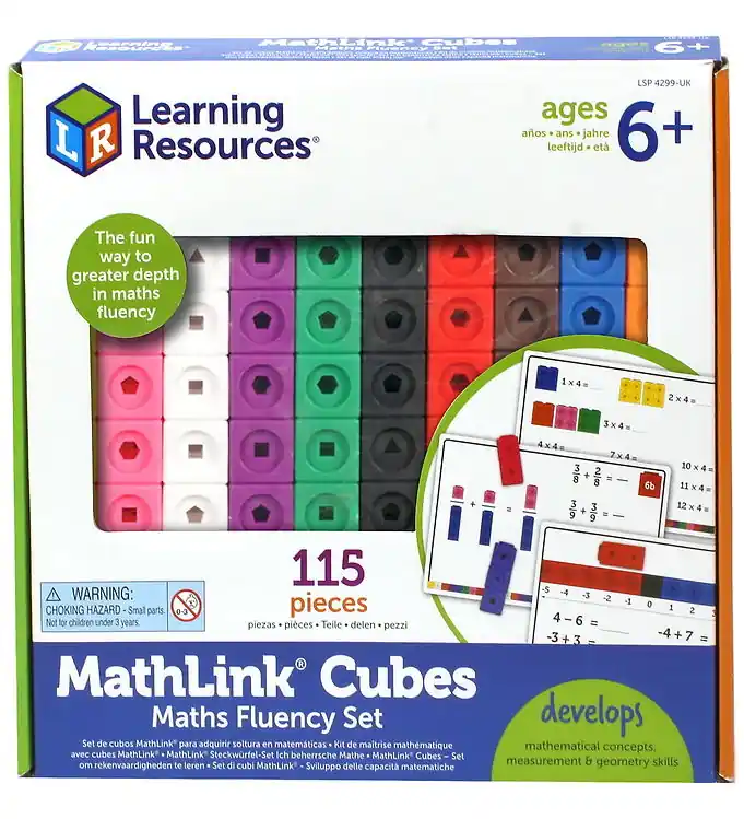 Lage Prijs Learning Resources Speelgoed MathLink Cubes - Wiskunde Voering A