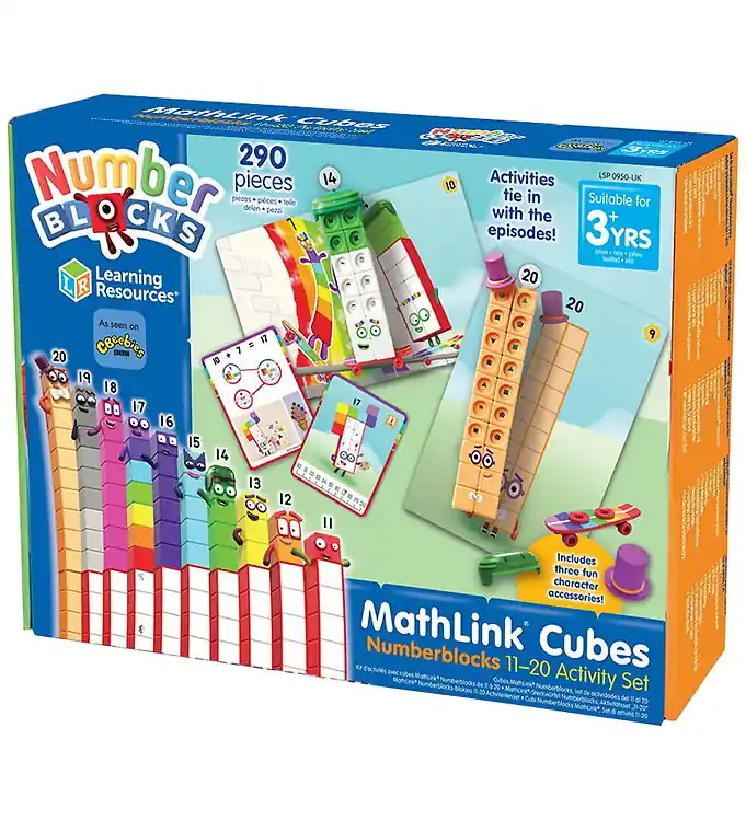 Learning Resources Bronnen Speelgoed - MathLink Kubussen - Numbe Nieuw