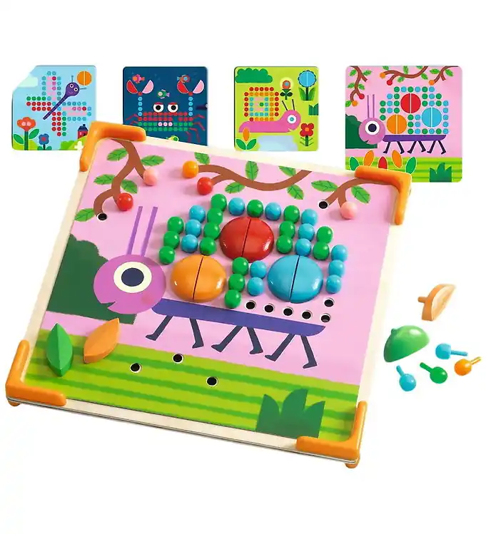 Djeco Mozaïekspel - Kleine dieren Shop Nu