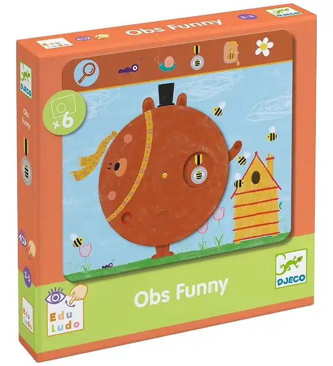 Premium Djeco Spel - Zoeken en draaien - Obs grappig