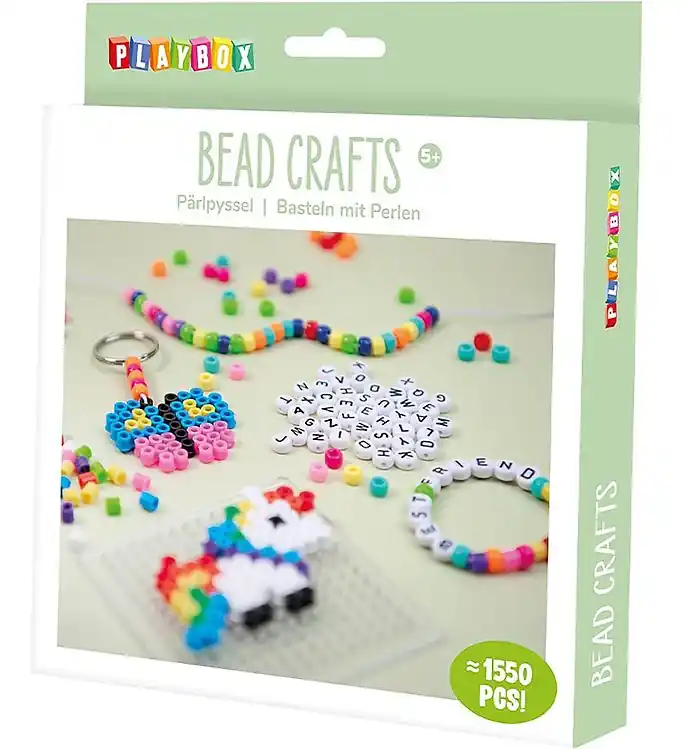 Lage Kosten Playbox Kralenset - Sleutelhangers m. Kralen Mal - 1550 stk