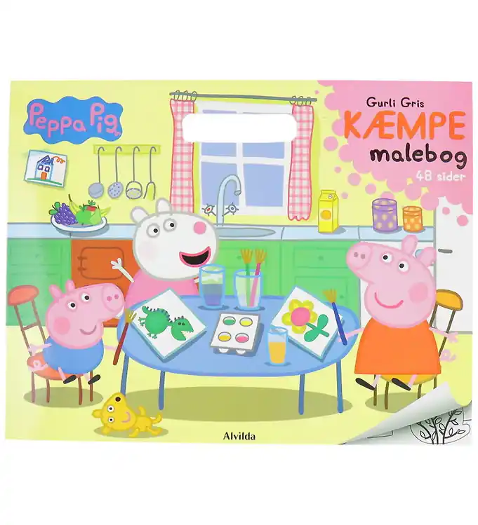 Alvilda Kleurboek - 48 pagina's - Peppa Pig Gratis Retour