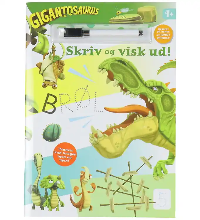 Koop Online Alvilda Activiteitenboek - Gigantosaurus - Schrijven en wissen