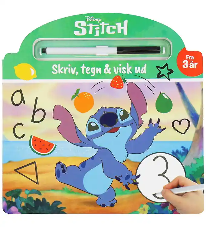 Weekendaanbieding Alvilda Activiteitenboek - Disney Stitch - Schrijven, Symbolen &