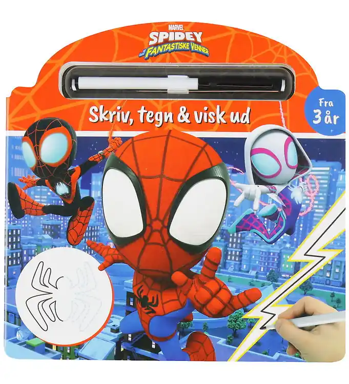 Alvilda Activiteitenboek - Marvel Spidey - Schrijven, Symbolen & Koopje