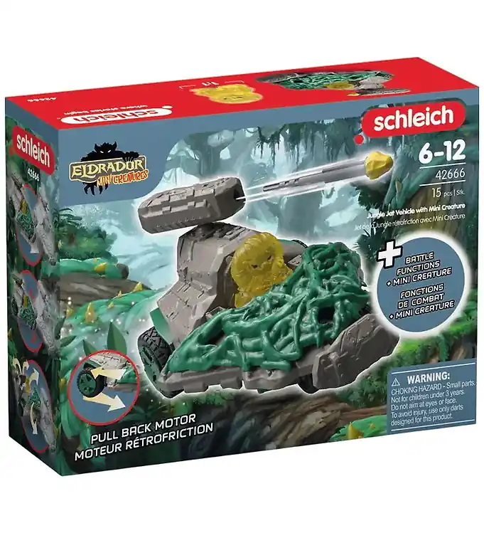 Speciale Aanbieding Schleich Eldrador Mini Wezens - Jungle Jet Voertuig - 42666