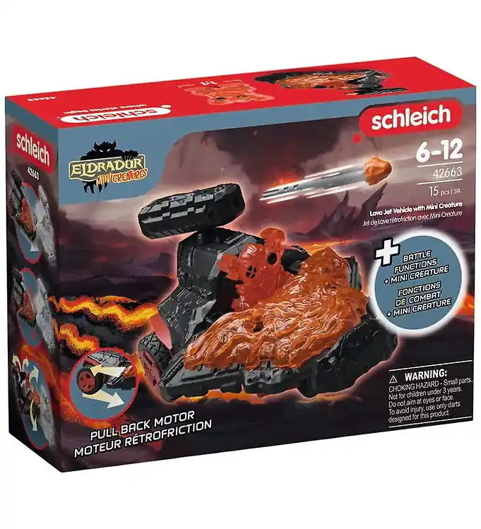 Schleich Eldrador Mini Wezens - Lava Jet Voertuig - 42663 Bestel Nu