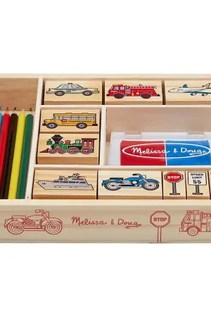 Direct Verzonden Melissa & Doug - Zuigerset - Voertuigen