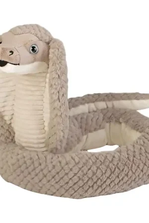 Gereduceerde Prijs Wild Republic - Luxe Cobra Slang - 138 cm - Beige