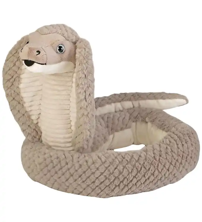 Gereduceerde Prijs Wild Republic - Luxe Cobra Slang - 138 cm - Beige