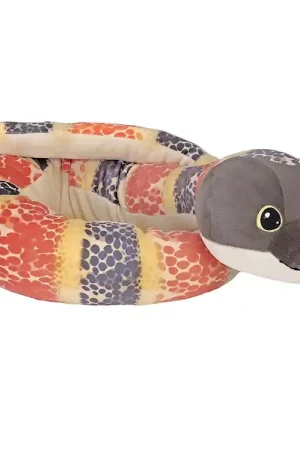 Wild Republic Squishy Snake - 132 cm - Bruin/Oranje Lage Prijs
