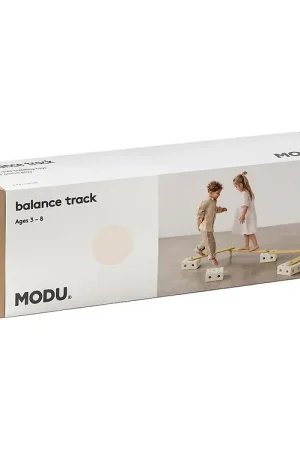 MODU Balans Track - 17 Onderdelen - Waar Grey/Honey Yellow Lage Kosten