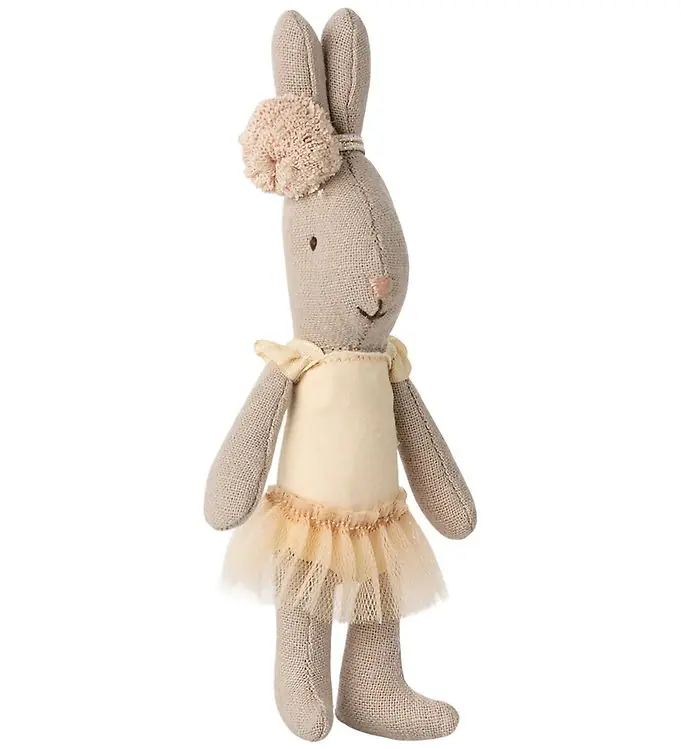 Premium Maileg Hare - Micro - Leotard en tule rok - Crème