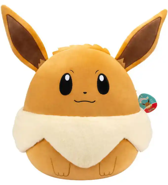 Squishmallows Knuffel - 50 cm - Pokémon Eevee Snelle Levering