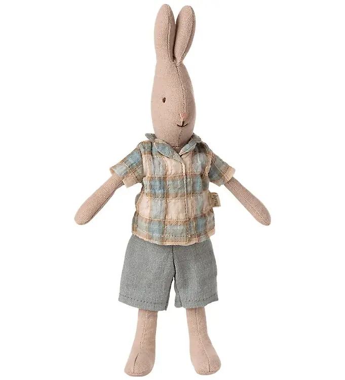 Maileg Hare - Overhemd en Shorts - Maat 1 - Klassiek Lage Kosten