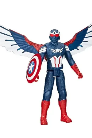 Speciale Aanbieding Marvel Avengers Actiefiguur - Titan Captain America - 29cm