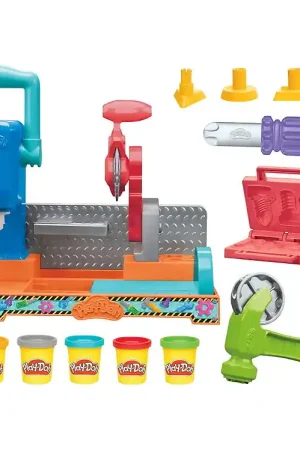 Beste Prijs Play-Doh Speelklei - Stamp N Saw gereedschapsbank