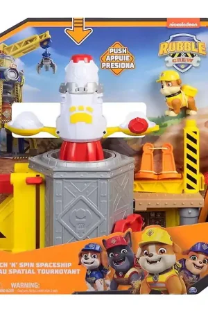 Rubble & Crew Speelgoed - Paw Patrol - Lanceer N Spin Ruimteschi Koop Vandaag