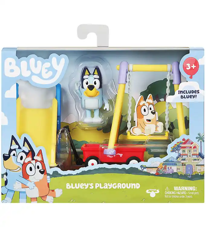 Bluey Speelset - Speeltuin m. Bluey Figuur Hete Deal
