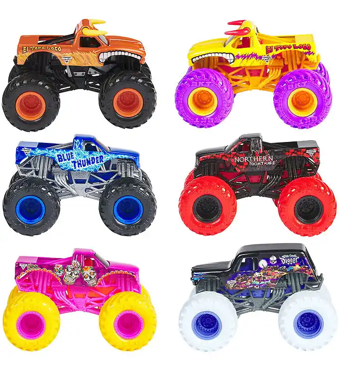 Voordeelprijs Monster Jam Truck - 1:64 - Medewerker. - Promo Die-Cast