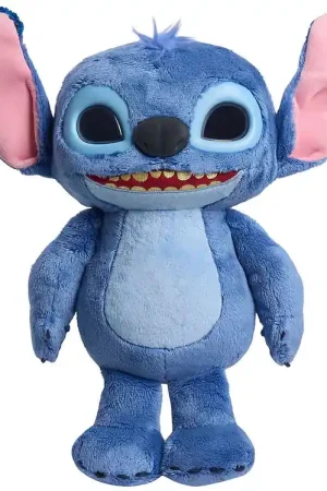 Alleen Vandaag Disney Stitch Knuffel - 27cm - Kenmerk Plooi