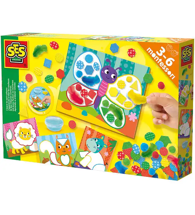 SES Creative Creatieve Speelset - Montessori - Vormen sorteren e Bestel Nu